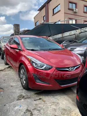 Hyundai Elantra 2016 Red