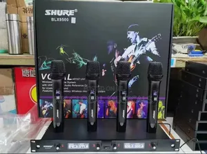 Original Shure Blx9500 Wireless Mic With Working Distance of 300 Miter