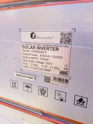 6kva 48v Felicity Ivem Solar Inverter