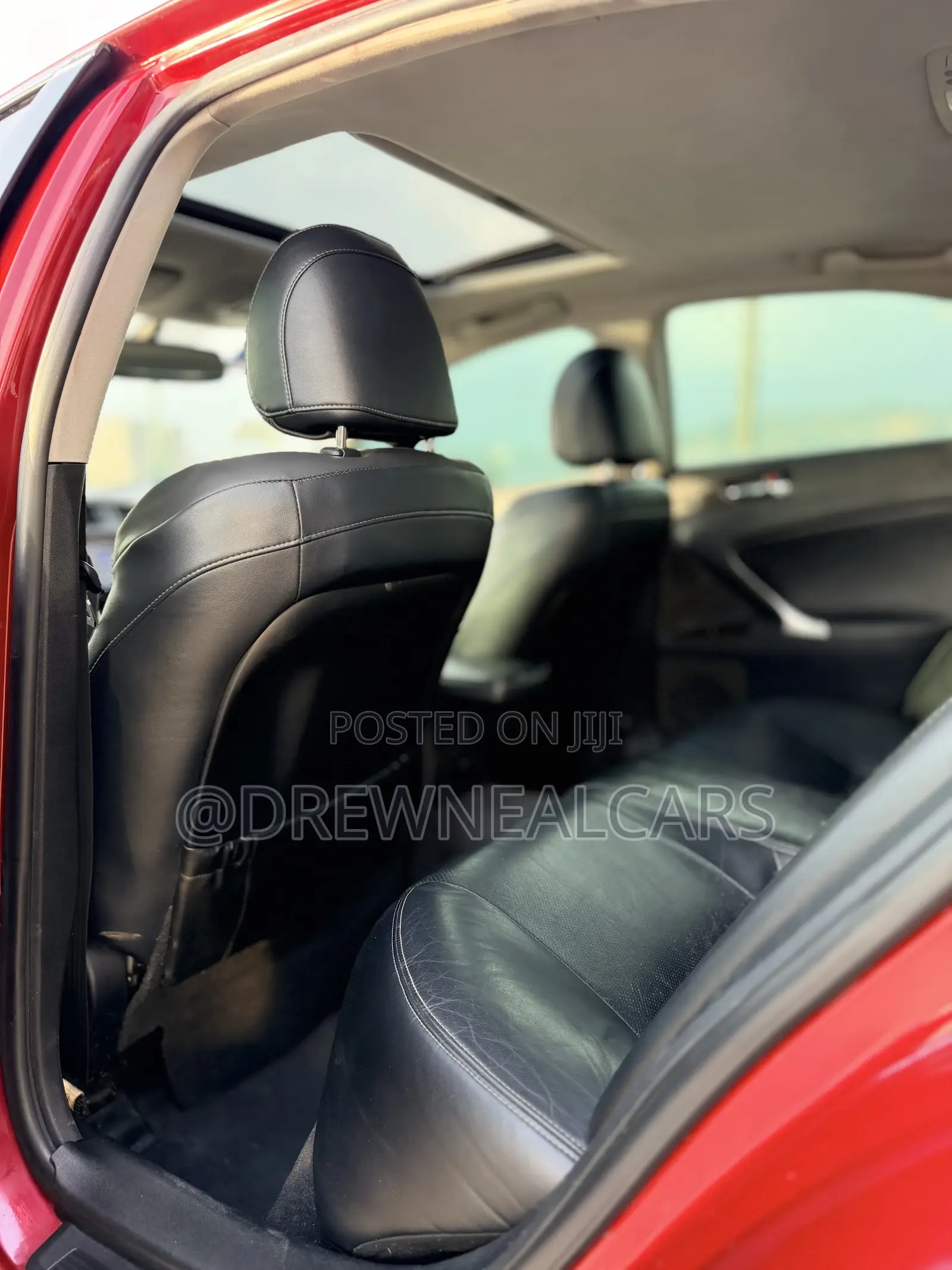 Lexus IS 350 2012 Red