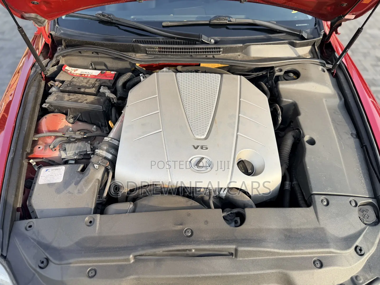 Lexus IS 350 2012 Red