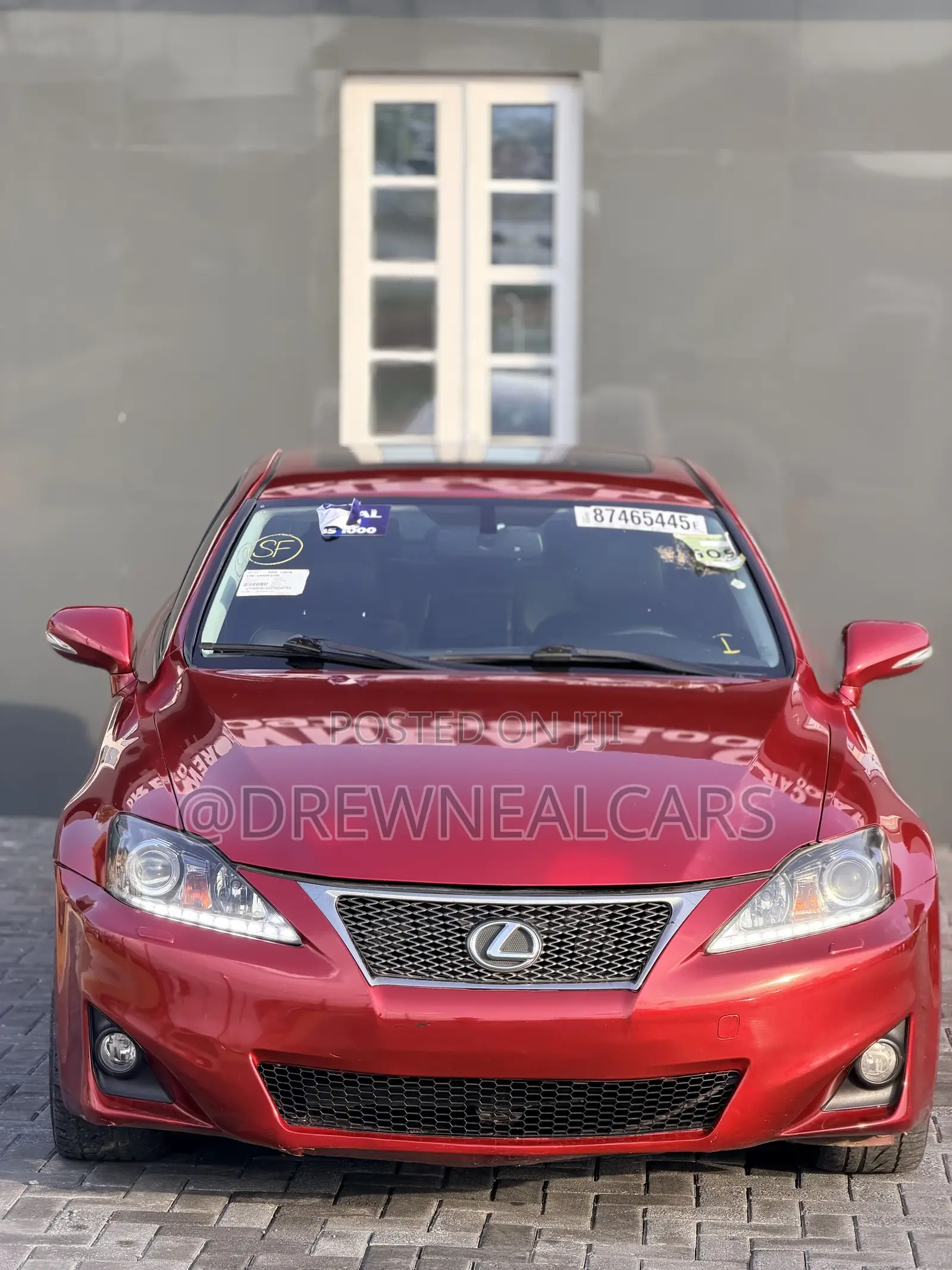 Lexus IS 350 2012 Red