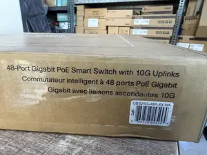 Cisco Cbs250-48p-4x 48 Ports Gigabits and Poe Switch