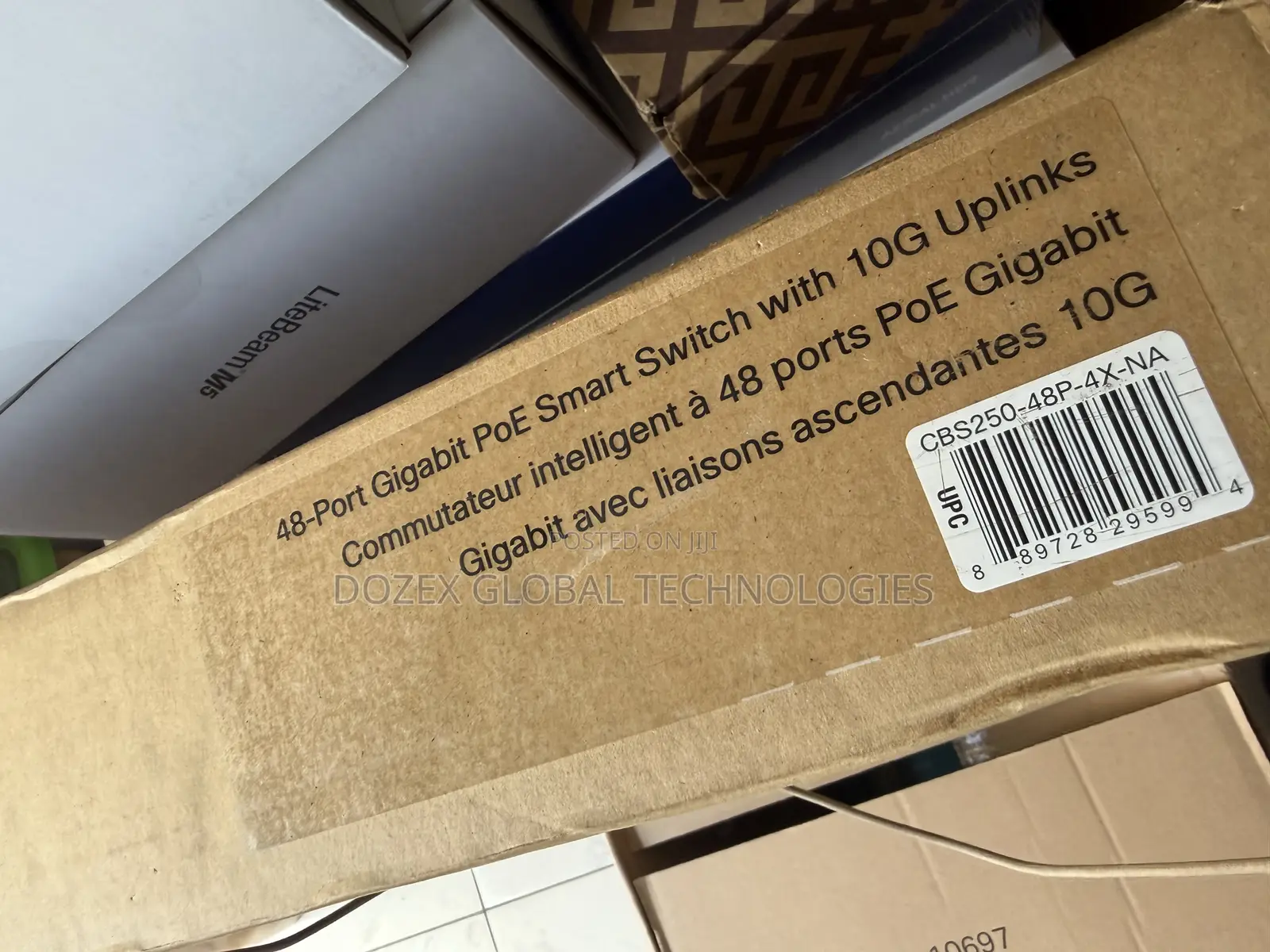 Cisco Cbs250-48p-4x 48 Ports Gigabits and Poe Switch