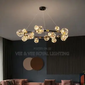 Modern Ring Bubble Chandelier – For Sitting Room, Reception, Lounges