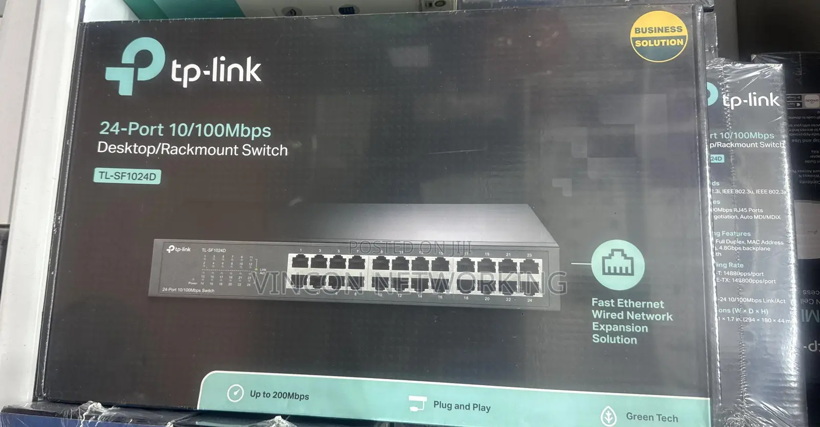 24port 10/100mbps Tplink Switch