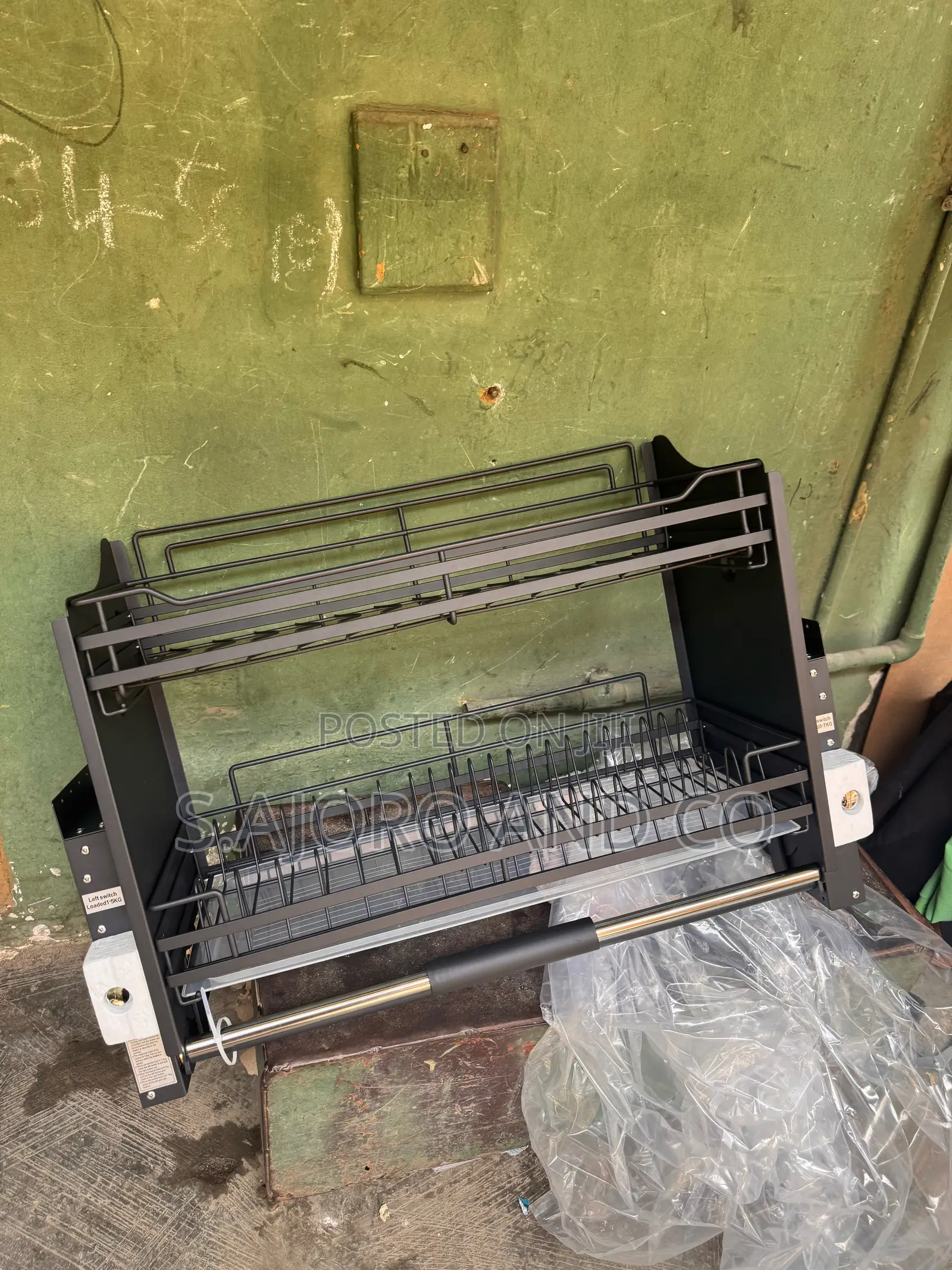 Pull-Down Elevator, Pulldown Cabinet Plate Rack Available in 60cm,80cm