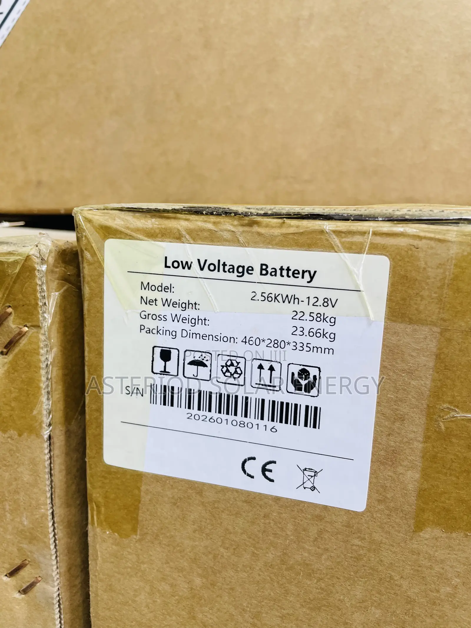 2.5kwh 200ahms 12v Luxsun Lithium Battery