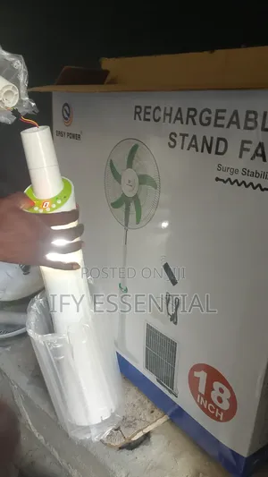 Rechargeable Solar Fan