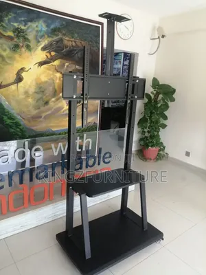 55 To 100 Inches Mobile Tv Stand