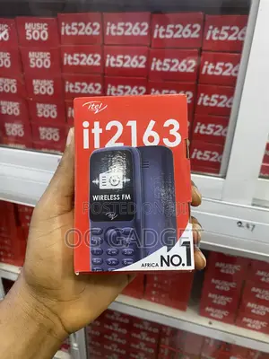 New Itel it2163 Black