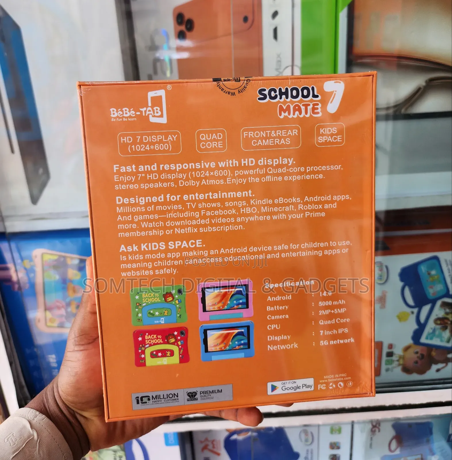 Bebe School Mate 7 Educational Tablet
