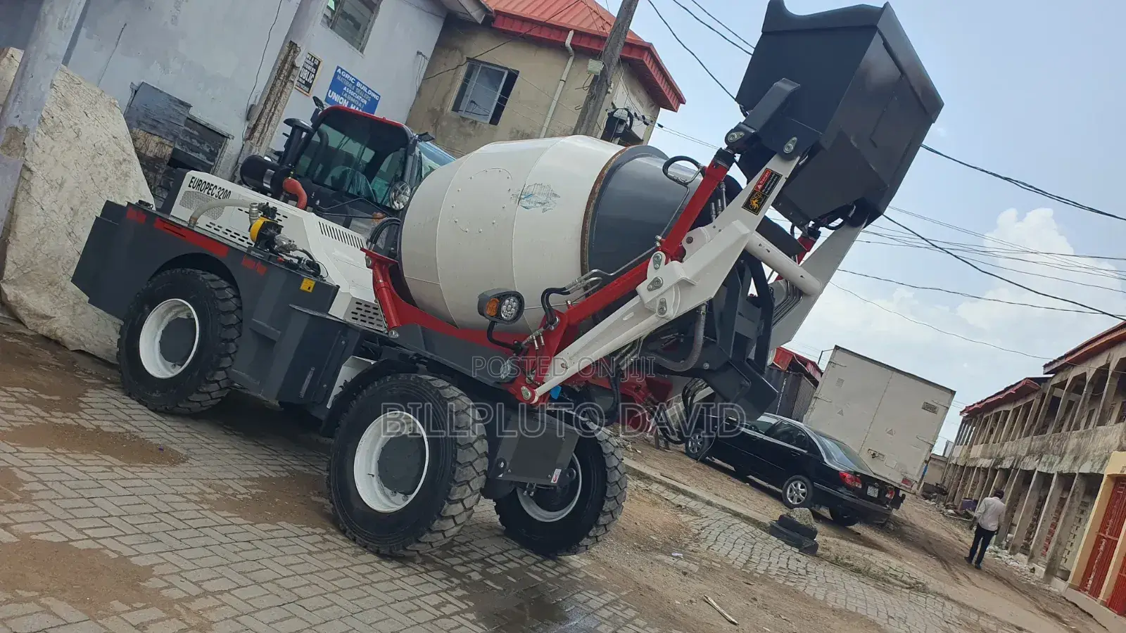 3.2m3 Self-Loading Concrete Mixer