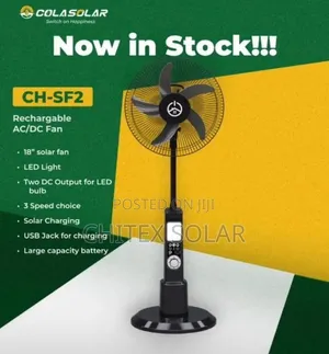 Cola Solar Fan