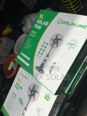 Cola Solar Fan