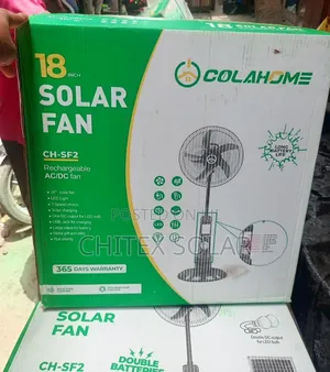Cola Solar Fan