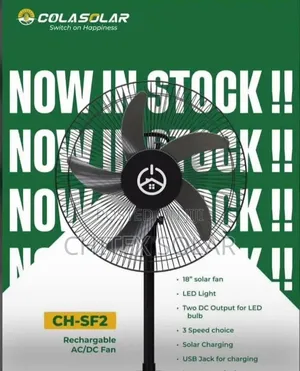 Cola Solar Fan