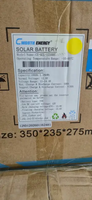 1.8kwh Cworth Lithium Battery