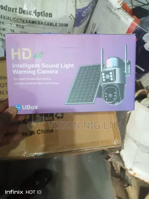 Hd Intelligent Sound Light Warning Camera