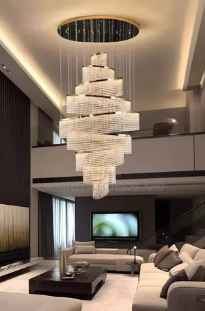 Staircase Drop Light Chandalier Available
