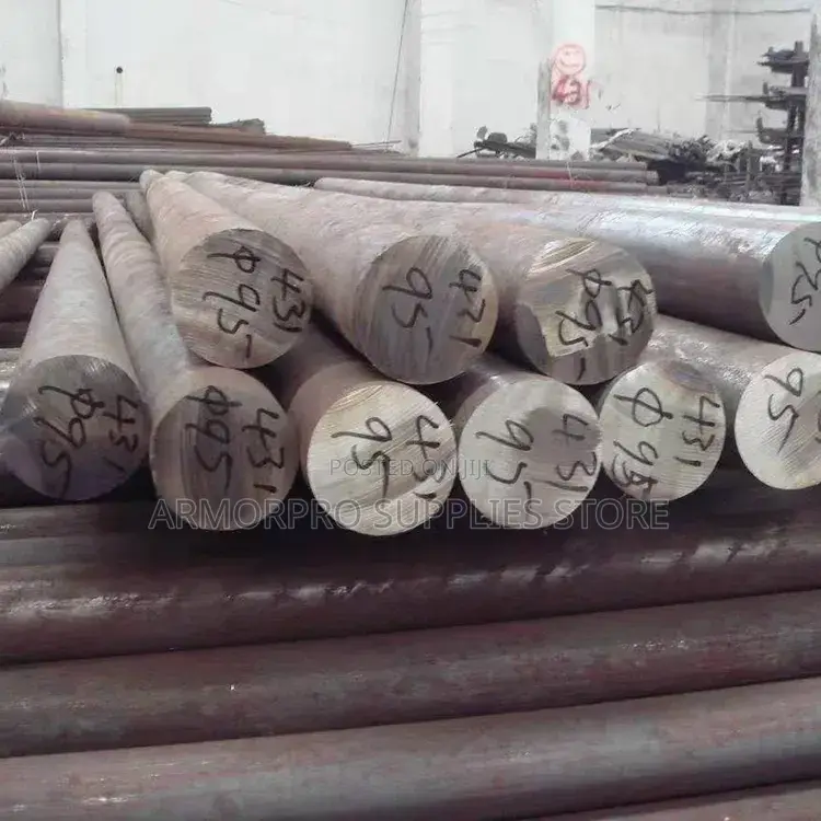 Cylindrical Steel Rods