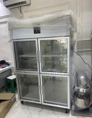 4 Doors Stainless Steel Display Chiller