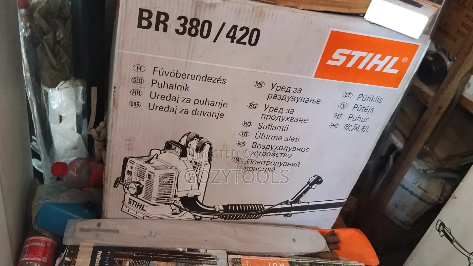 Br 380/420 Petrol Blower Machine