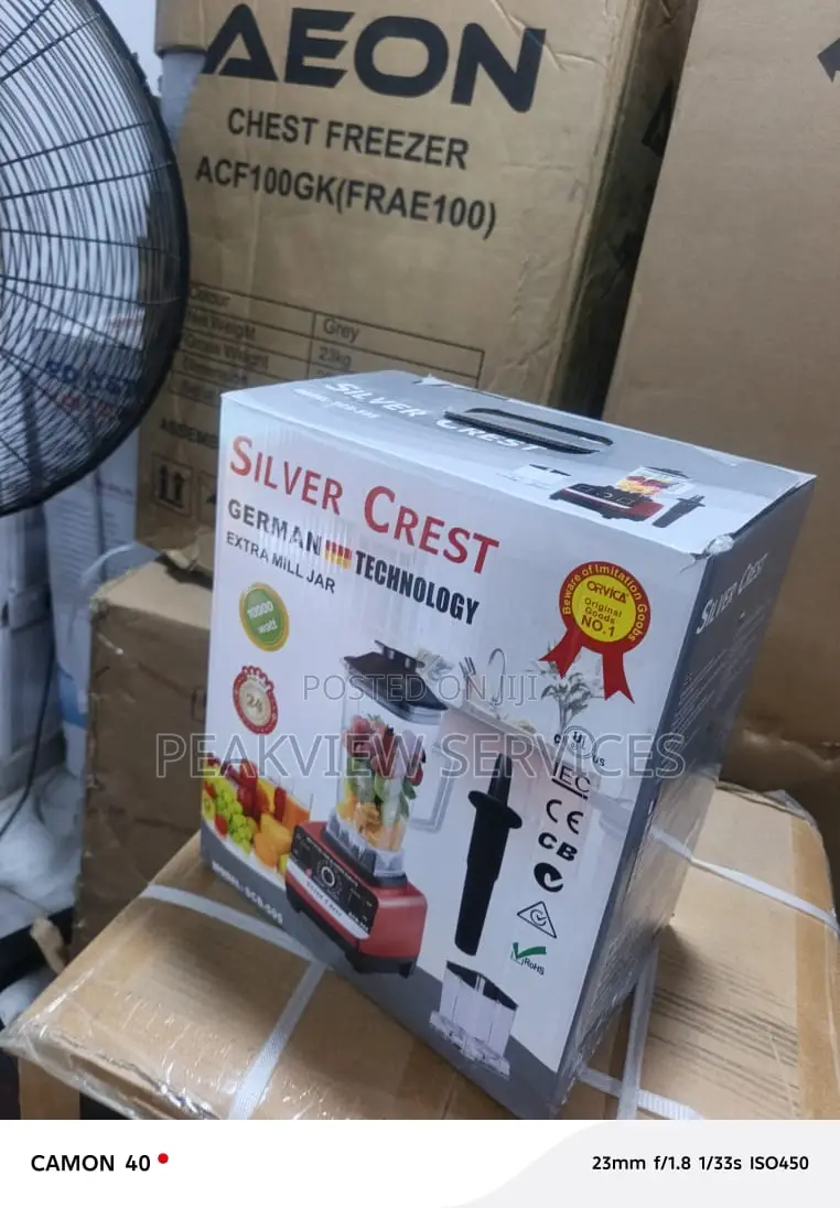 Silver Crest Blender 3l Dual Jar Setup
