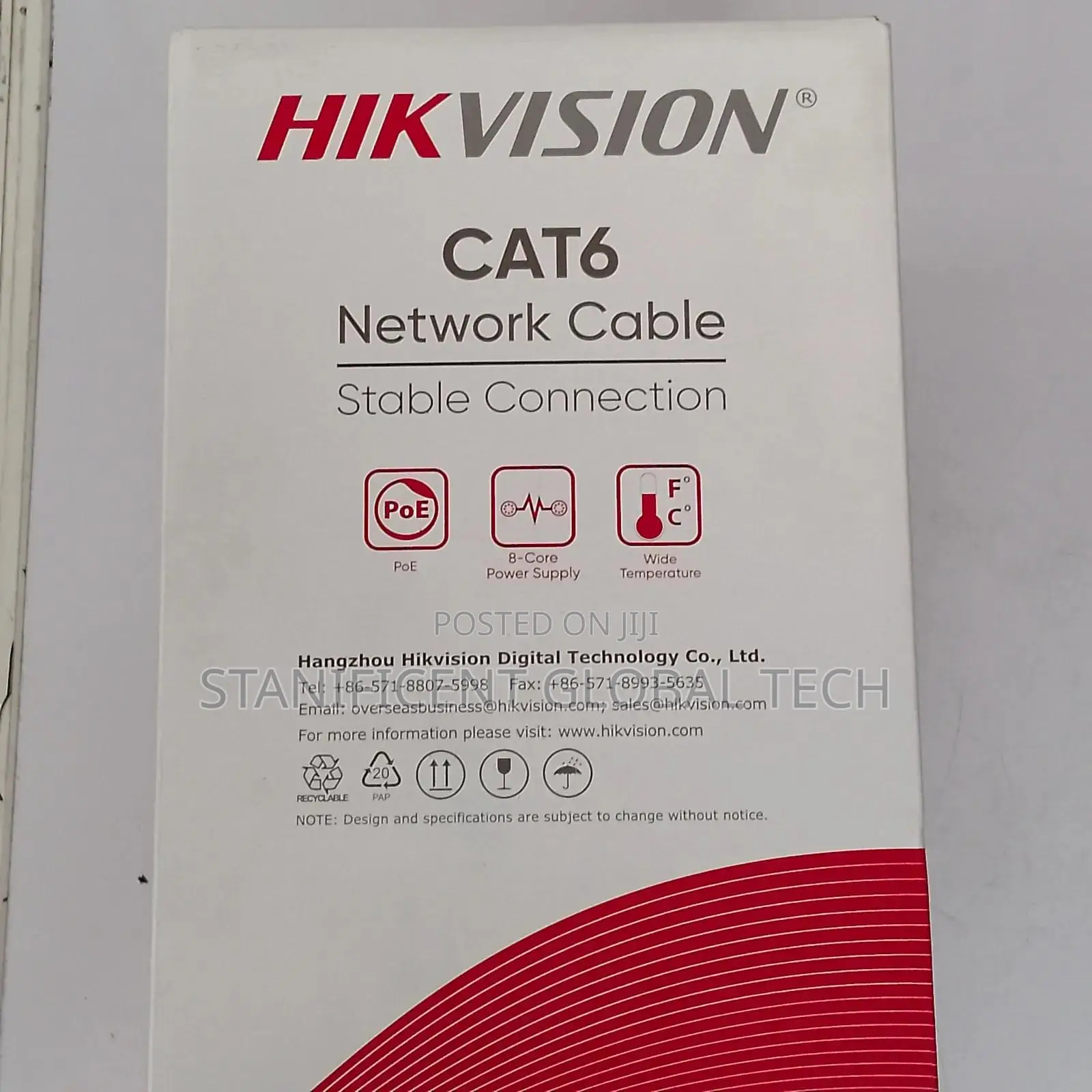 Hikvision 305meters Cat 6 Cable