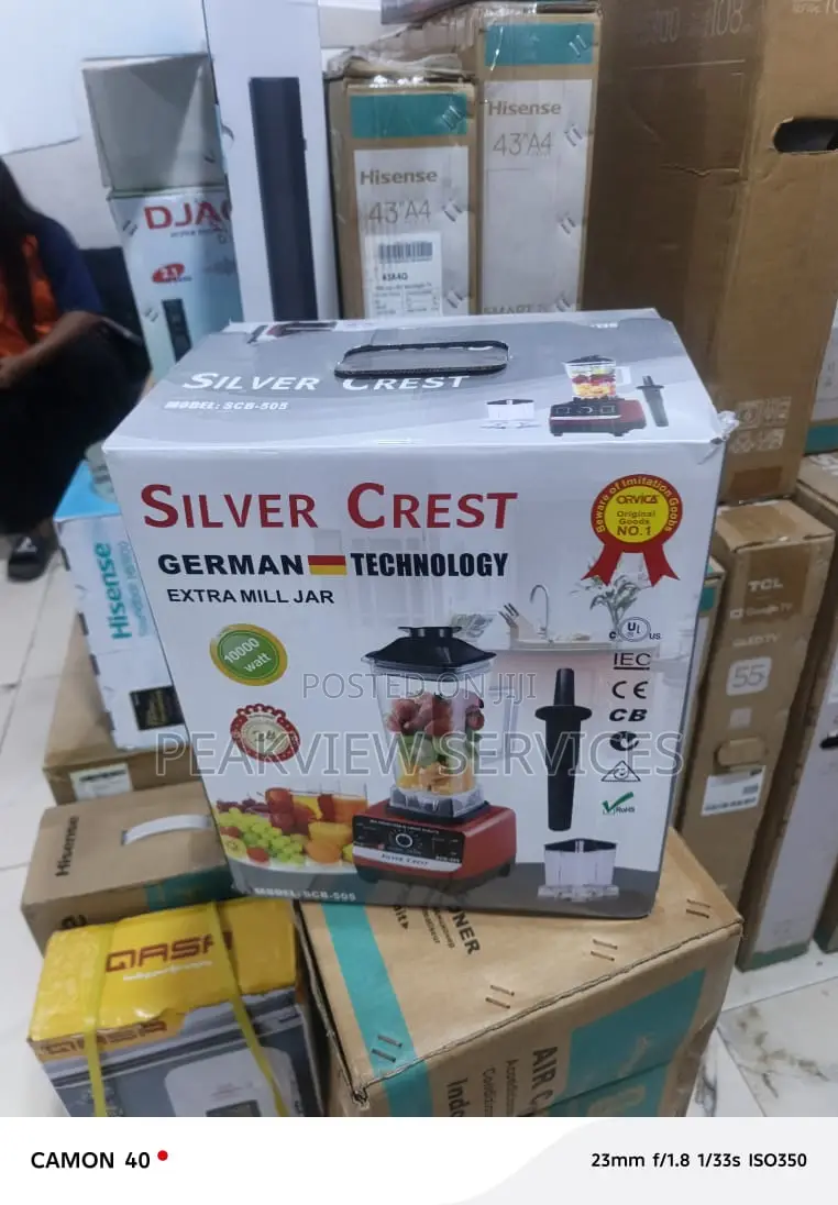 Silver Crest Blender 3l and Mill Jar Combo