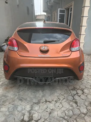 Hyundai Veloster Turbo 2013 Orange