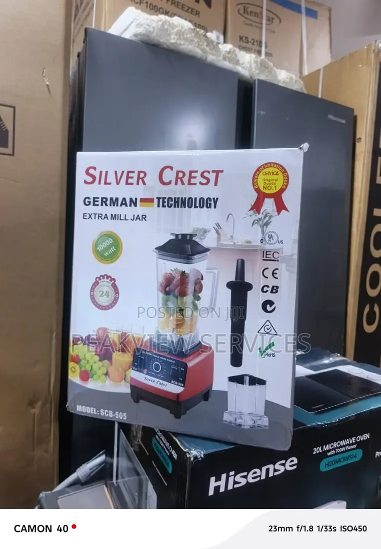 Silver Crest 3l Blender Food Processor Style Set