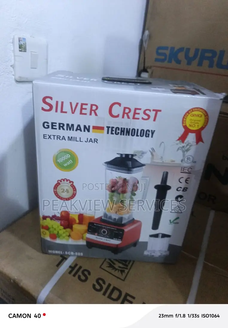 Silver Crest Blender 3l Dual Function Jar Kit