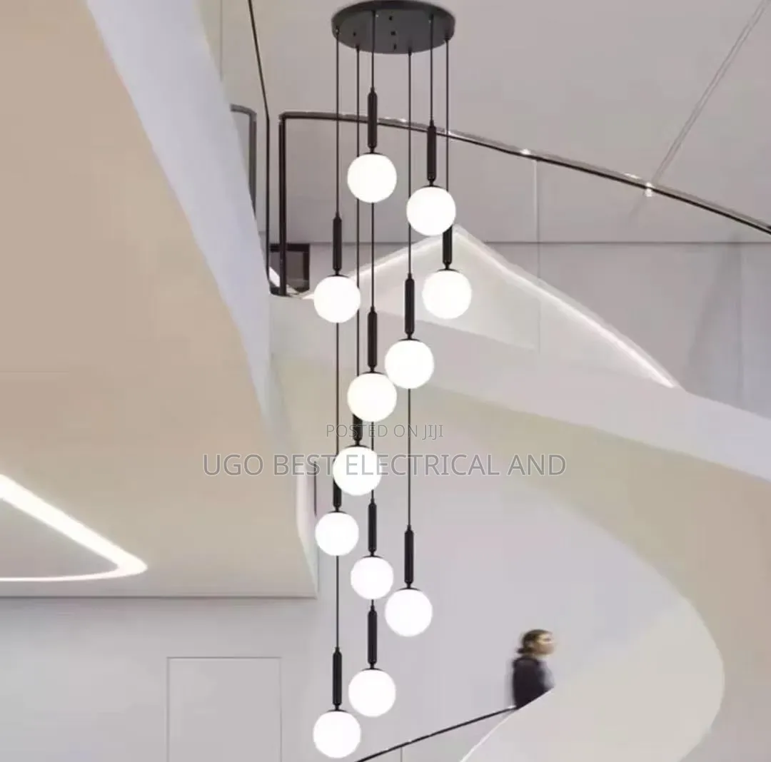 Staircase Drop Light Chandalier Available Now