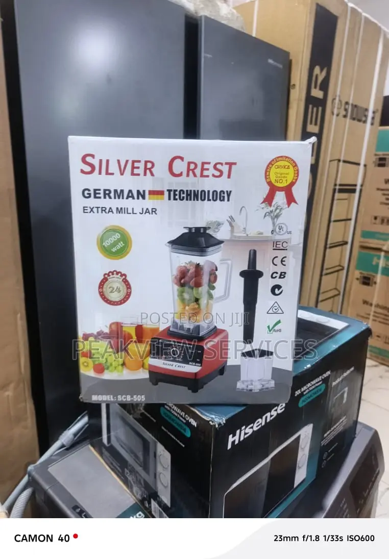 Silver Crest Blender 3l Multi Jar Configuration