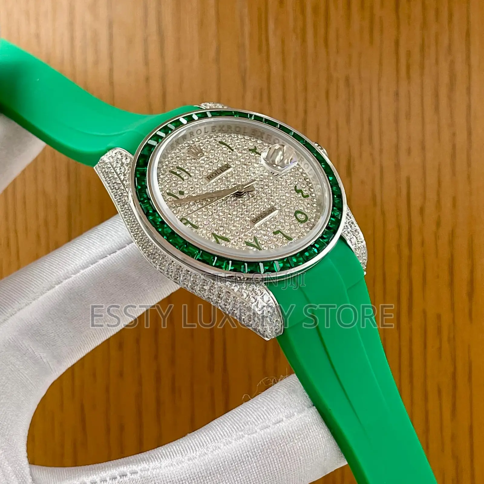Original Quality Luxury Rolex Iced Automatic Engine Watch