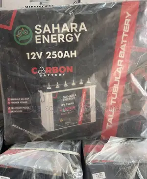 250ah Sahara Tubular Battery 12v
