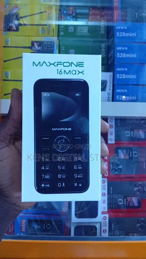 New Maxfone M18 Black