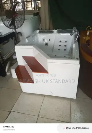 Special Double Jacuzzi Set With Step