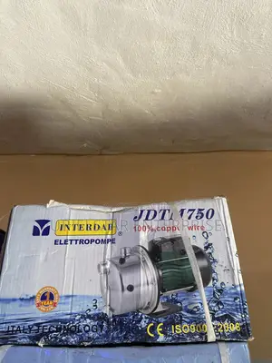 Original Interdab Stainless Pumping Machine 1hp With Thermostat