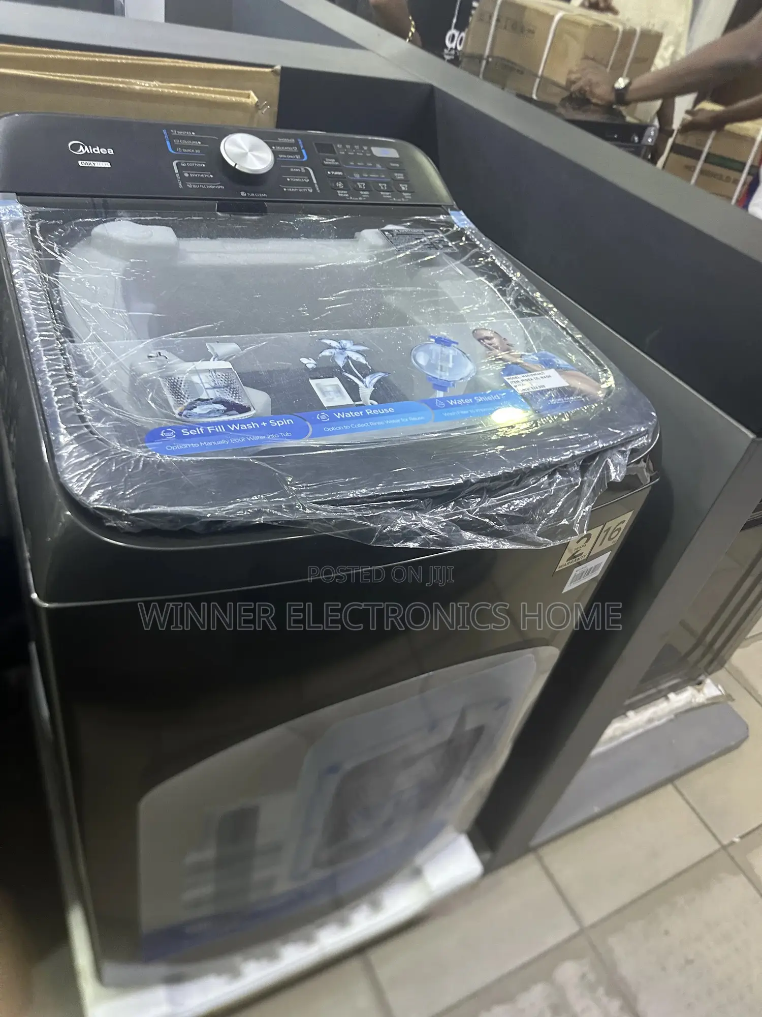 Midea 12kg Top Loader Washing Machine