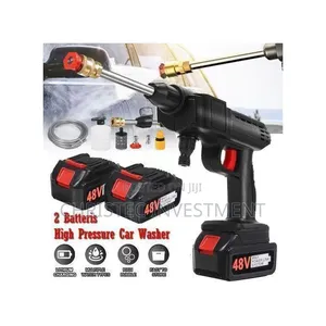 2 Batteries Cordless 48v Wireless Portable High Pressure
