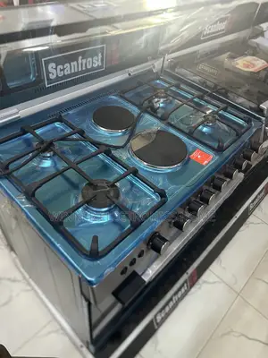 Midea 60 by 90 Standing Gas Cooker With Warranty 4gas 2electric Hot