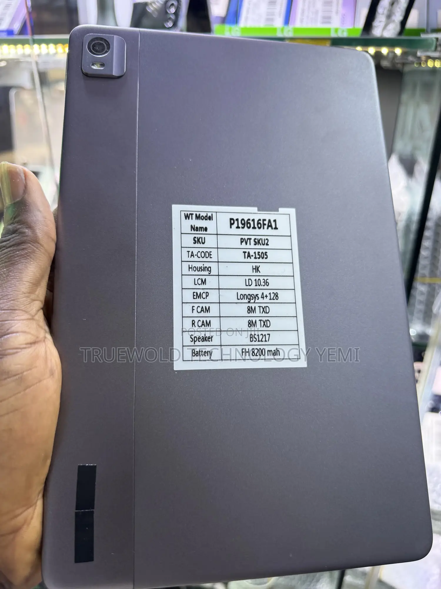 Nokia T21 128 GB Gray