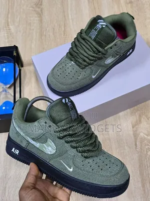 Nike Air Force Grey Colorway Sneakers – Premium Quality