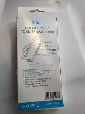 5 in 1 Usb 3.0 Type-C Adapter