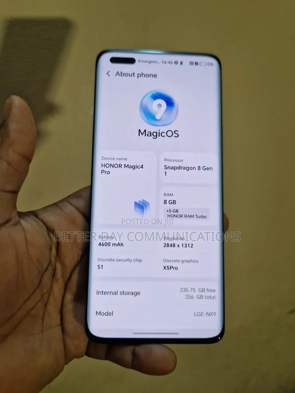 Honor Magic4 256 GB Black