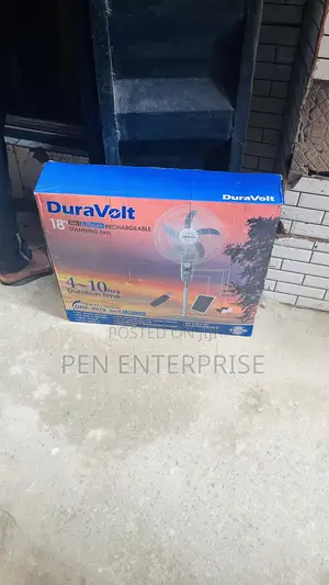 Duravolt Rechargeable Fan