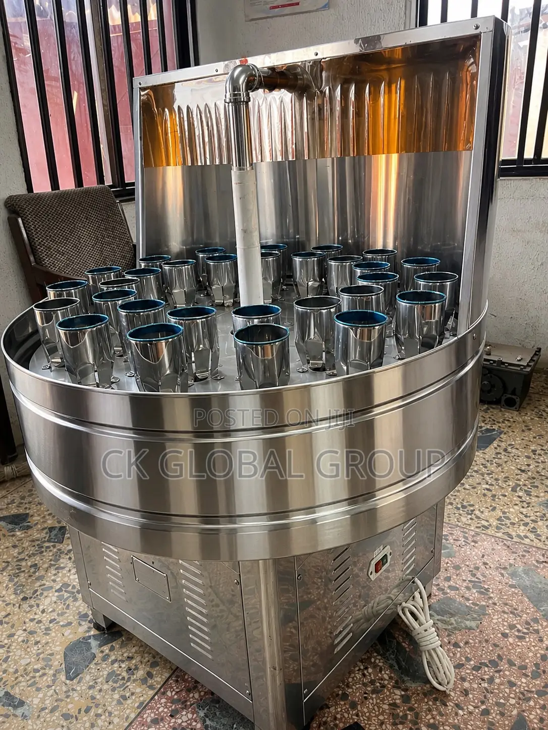 Bottle Washer and Rinse Machine