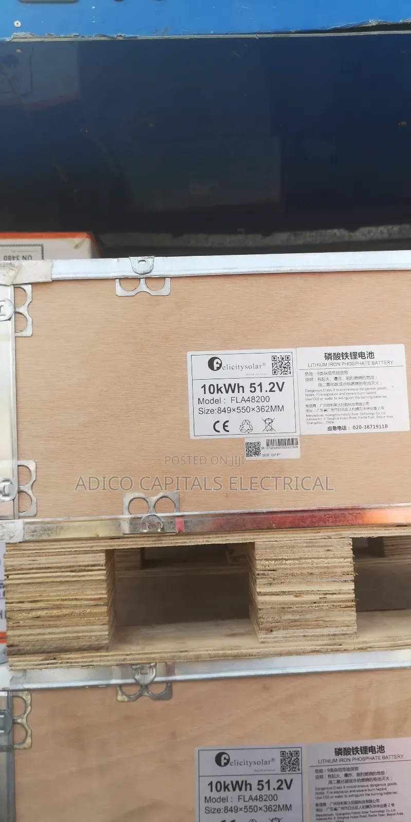 10kwh Felicity Lithium Battery Fla Version